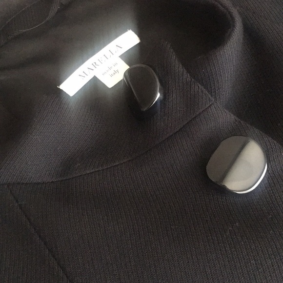 MARELLA elegant jacket with fox fur - Picture 5 of 6